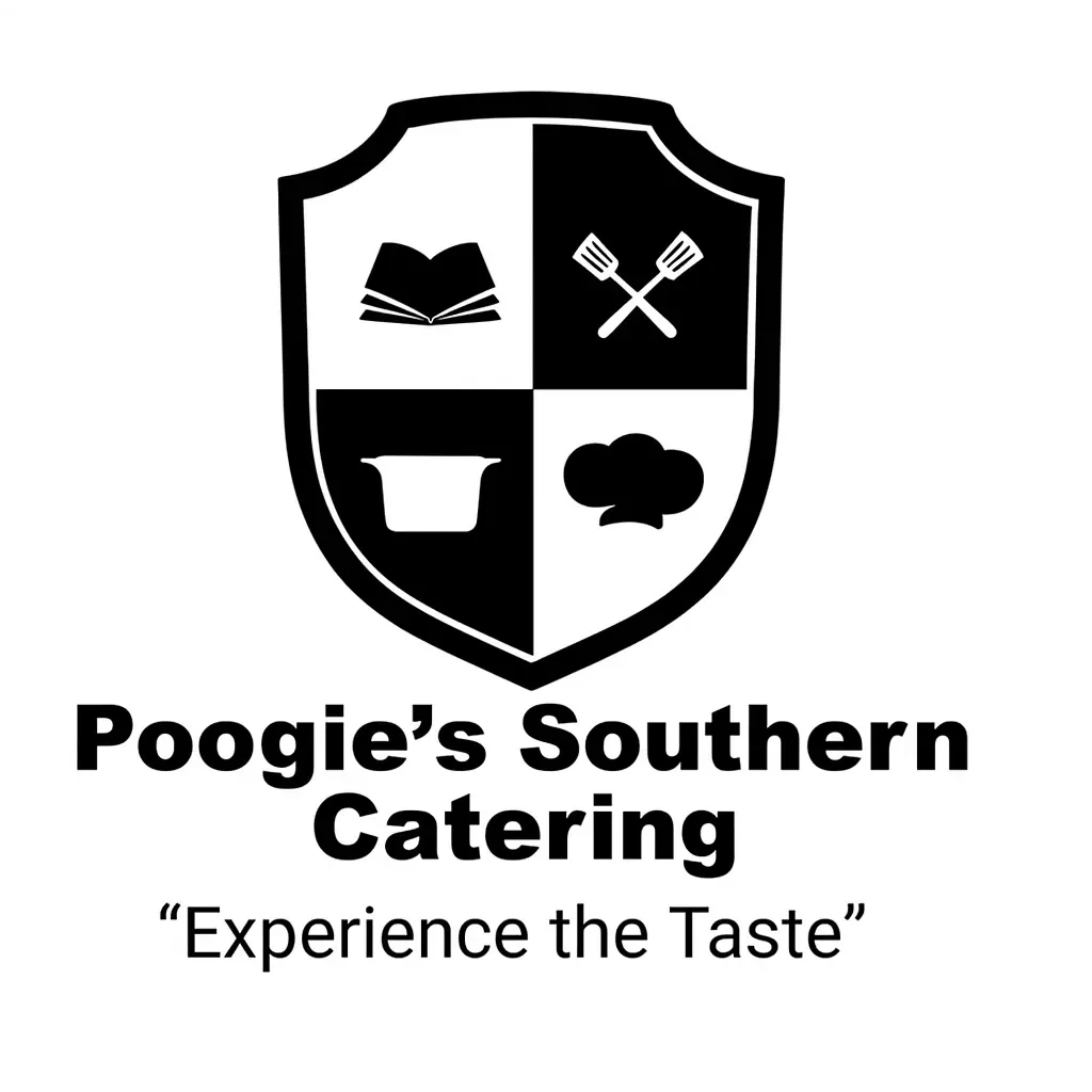 Poogie's Southern Catering shield crest
